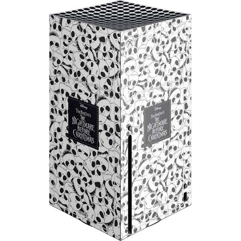 Disney The Nightmare Before Christmas Jack Skellington Pattern Xbox Series X Skins